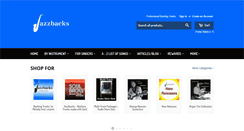 Desktop Screenshot of jazzbacks.com